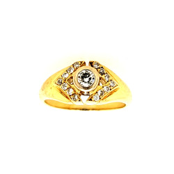 Pre Owned 18ct Diamond Ring ZQ337